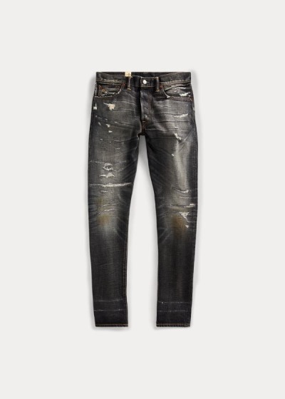 Men's Ralph Lauren Slim Narrow Selvedge Jeans | 143207ZGH